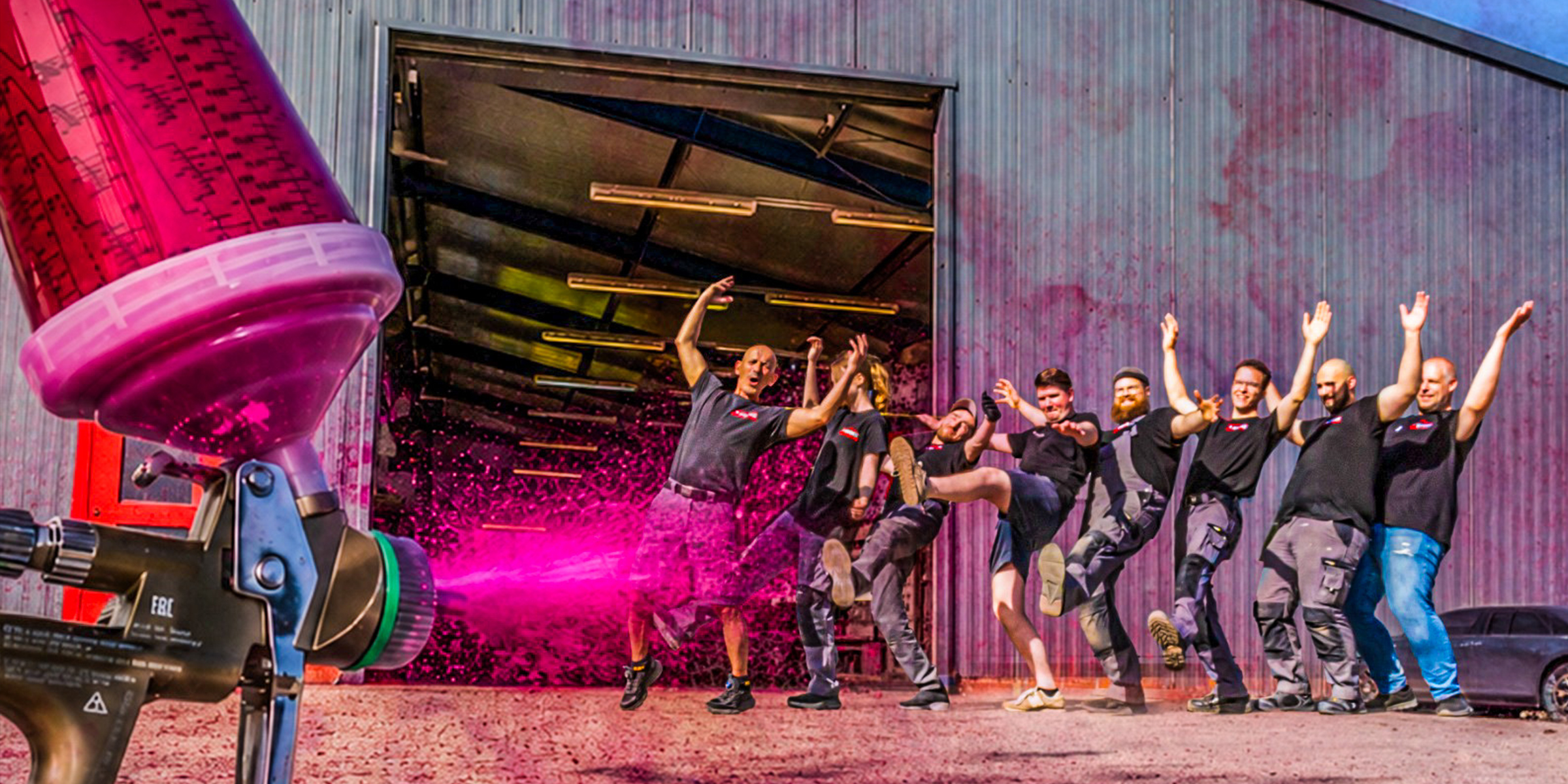 gesamtes Team Lackiertechnik1
